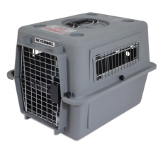 PETMATE SKY KENNEL 32" 30-50lbs ~ GRAY