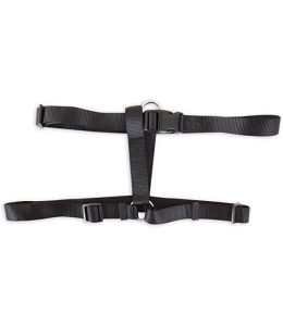 Petmate Nylon Dog Harness 1"X28-36" Black