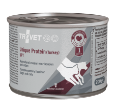 Trovet Unique Protein Turkey Dog & Cat Wet Food Can 400g
