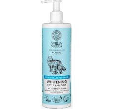 Wilda Siberica. Controlled Organic, Natural & Vegan Whitening pet shampoo, 400 ml