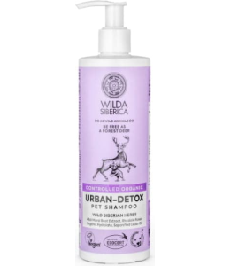 Wilda Siberica. Controlled Organic, Natural & Vegan Urban-detox pet shampoo, 400 ml