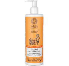 Wilda Siberica. Controlled Organic, Natural & Vegan Glow pet shampoo, 400 ml