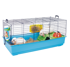 SAVIC Cage Nero 3 De Luxe rabbit blue/Ass.100x50x47cm