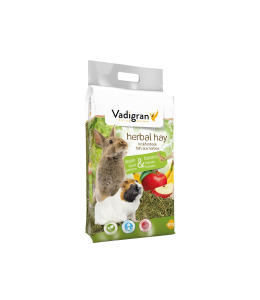 VADIGRAN Hay and herbs Fruit apple & banana 500gr