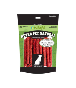 Nutrapet Munchy Sticks ( RED BERRY) 300G