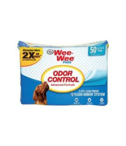 Four Paws Wee-Wee Odor Control Pads 50 count 22 and x 23 and