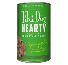 Tiki Dog Hearty Wet Dog Food Lamb -12.5 oz. can