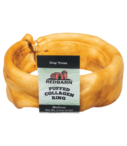 Red Barn Puffed Collagen Ring 3" Chews .3oz/8.5g