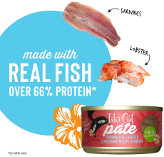 Tiki Cat Grill Sardine & Lobster Pate 2.8 oz.