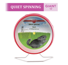 Kaytee Silent Spinner Wheel Giant 6/12In Balls And Wheels