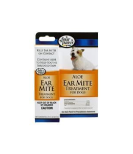 Four Paws Ear Mite Remedy for Dogs .75oz