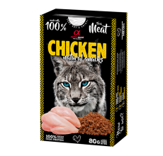 Alpha Spirit Natural Snacks for Cats - Chicken 80g