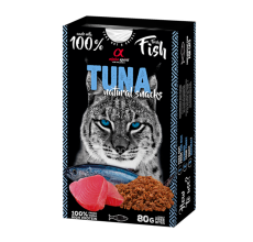 Alpha Spirit Natural Snacks for Cats - Tuna 80g
