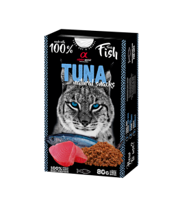Alpha Spirit Natural Snacks for Cats - Tuna 80g