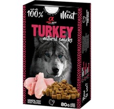 Alpha Spirit Natural Snacks - Turkey 80g