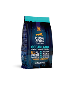 Alpha Spirit Primal 65% Oceanland Dog Food 1 kg