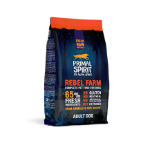 Alpha Spirit Primal 65% Rebel Farm Dog Food 1 kg