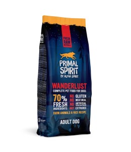 Alpha Spirit Primal 70% Wanderlust Dog Food 1 kg