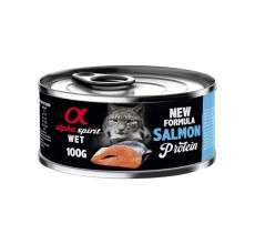 Alpha Spirit Wet Food for Cats SALMON 100g