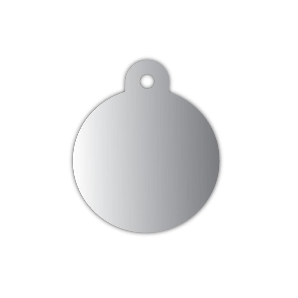 Imarc Pet Tag Circle Large Chrom