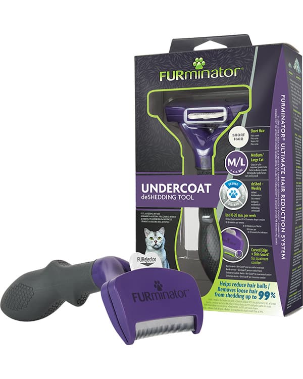 Furminator Cat Undercoat M/L Short Hair 12 YA